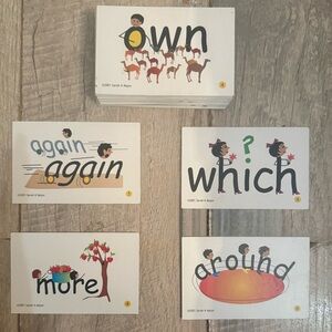 Snap words Educational Flashcards Set
